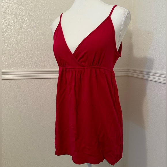 EXPRESS Women’s V-Neck Babydoll Cami Top Size: M - Picture 2 of 6